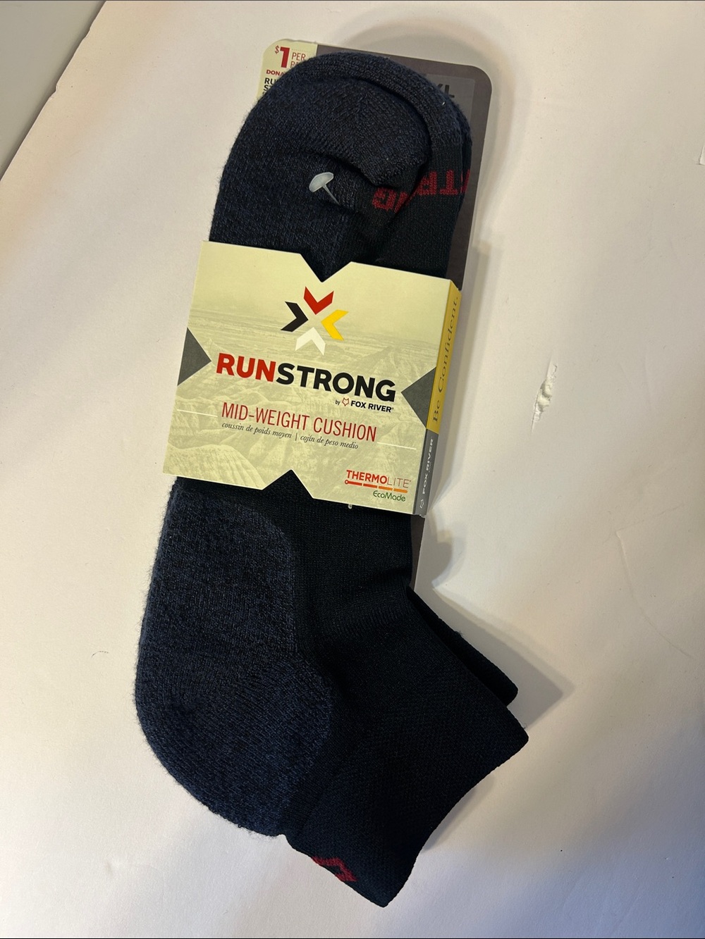 Run Strong Mid-weight cushion thermo lite 1 pair XL M 12-14.5